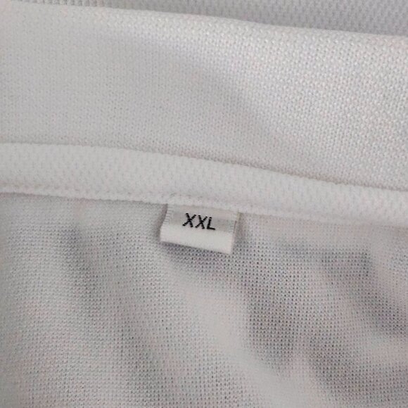 Seaguar Not Seeing Is Believing Men's XXL White Polo Shirt Polyester Fishing App - Picture 7 of 8